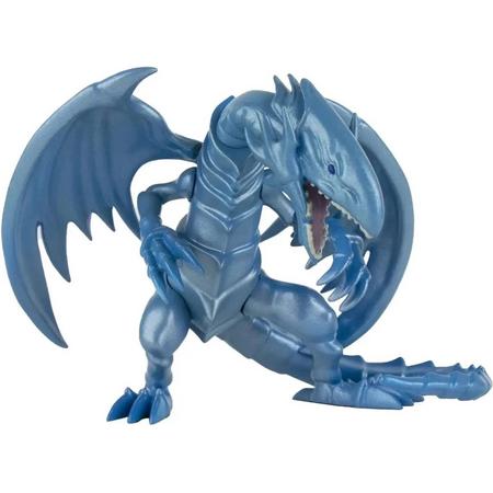 Yu-Gi-Oh! Blue Eyes White Dragon Speelfiguur 10 cm {Speelgoed voor kinderen jongens meisjes | Yu-Gi-Oh , YuGiOh | Anime, Manga Actiefiguur | Draak Draken | Yami Yugi, Seto Kaiba, Bakura, Mai Kujaku, Dartz}